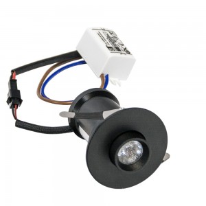 Spot LED encastrable 3W fixe/orientable