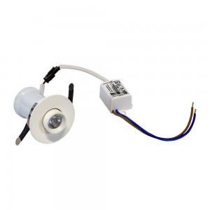 Spot LED encastrable 3W fixe/orientable