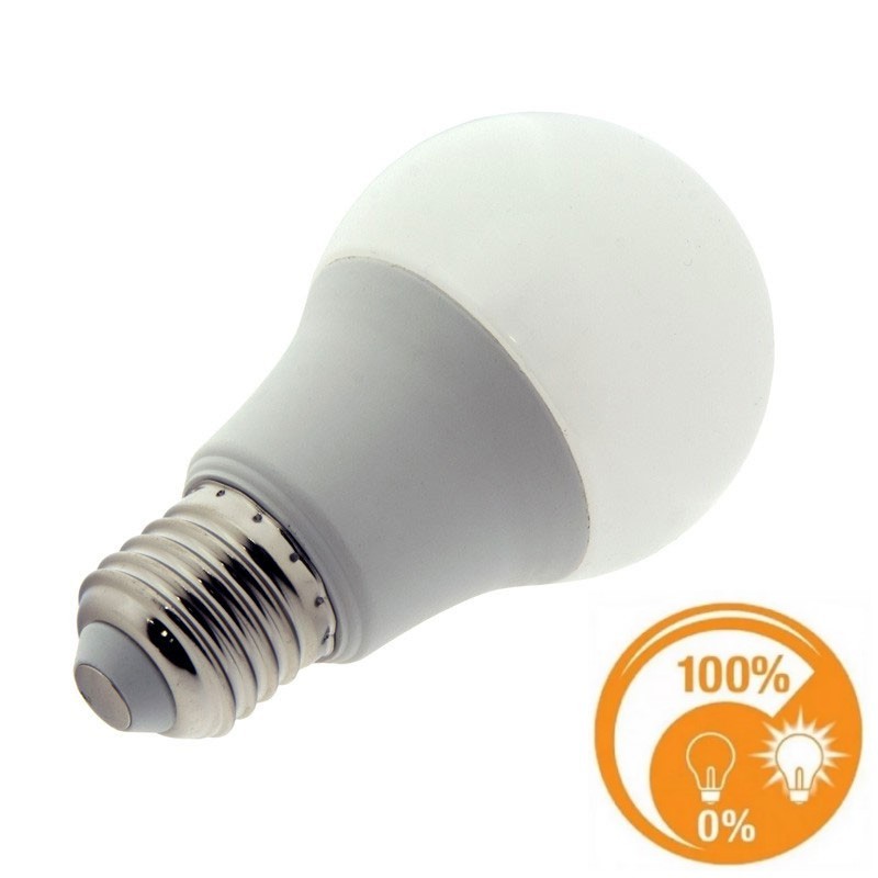 Acheter ampoule LED E27 7W avec capteur de luminosité