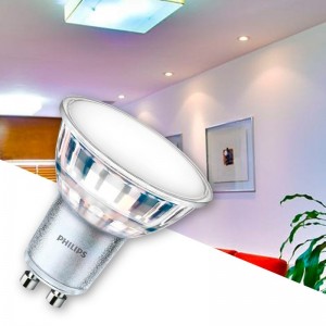 Ampoule LED GU10 5W 120º 550lm - Corepro LEDspot Philips