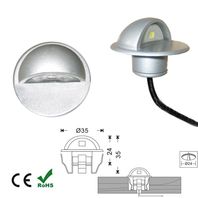 Ruban LED Blanches 12V - Décoration pour Escaliers et Plinthes