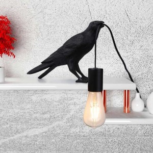 lampe en forme d'oiseau