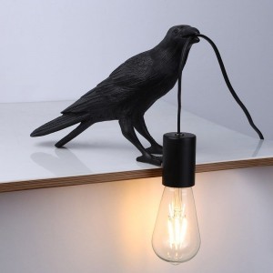 lampe de table oiseau