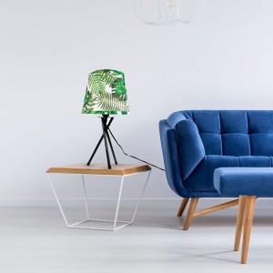 lampe de salon avec abat jour