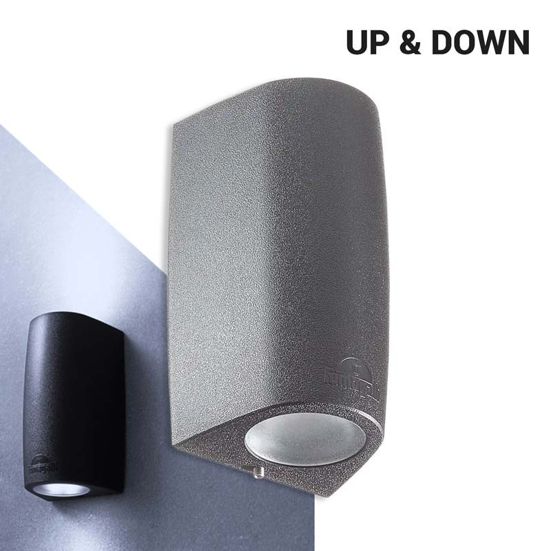 Applique murale Fumagalli "Double Marta" CCT GU10 2 x 4,5W IP55 Applique murale Fumagalli "Double Marta" CCT GU10 2 x 4,5W IP55