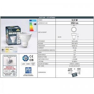 ampoule led cct