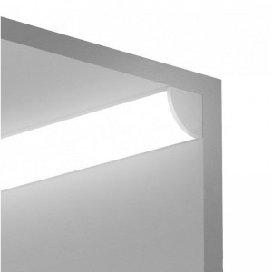 Profilé en aluminium d'angle à 45º 16x16mm pour ruban LED