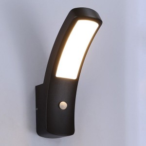 Lampe murale extérieure LED con capteur PIR LUS 13W IP54