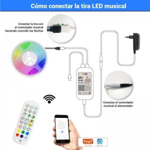 bande led avec télécommande