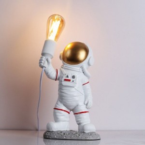 Lampe Astronaute en résine Blanc – Comptoir des Kids