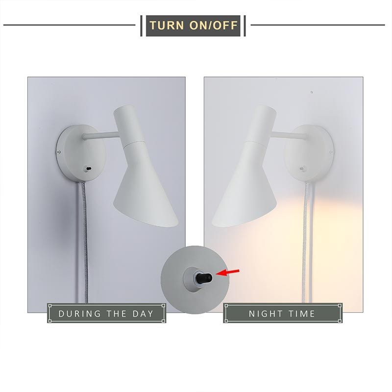 applique murale avec interrupteur