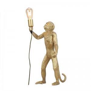 lampes singe debout