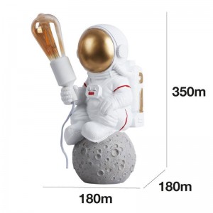 Lampe Led Usb en forme d'astronaute, luminaire décoratif d'intérieur, idéal  pour une Table de chevet, une chambre à coucher ou une chambre d'enfant