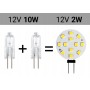 Ampoule LED G4 plate bi-pin
