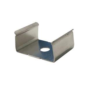 Clip de fixation plastique pour profilé aluminium 17X8-15mm