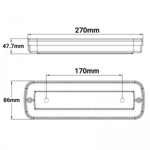 dimension luminaire de secours