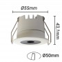 dimension compact spot led