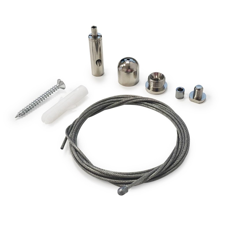 Câble de suspension pour profilé aluminium 23x8mm
