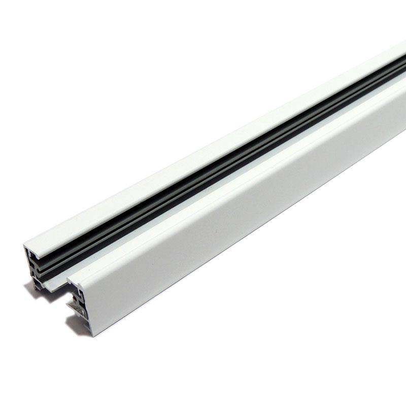 Rail monophasé 200 cm saillie / suspendu