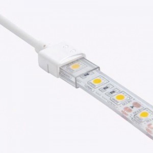 Connecteur HIPPO Câblé pour Ruban LED COB 8mm IP20 - Duraled