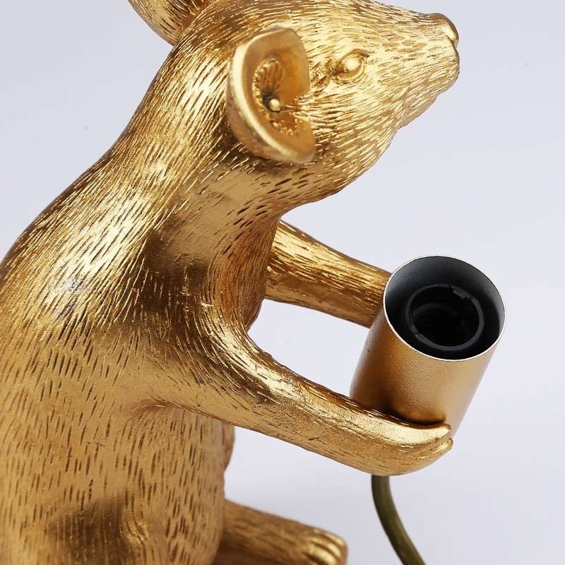 lampe en résine souris lampe en résine souris