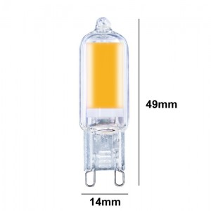 Ampoule LED G9 blanc chaud - 2W