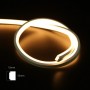 Néon LED flexible 24V DC - 10X10mm - 5 mètres - IP67 - 14W/m - À courbure verticale