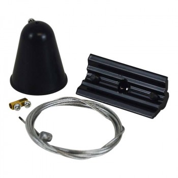 Kit de suspension câble 150 cm pour rail triphasé Kit de suspension câble 150 cm pour rail triphasé