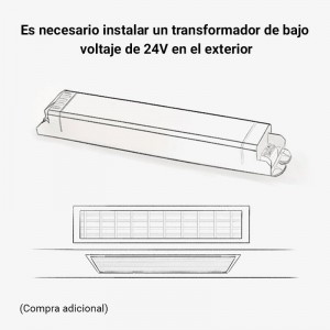 Kit SKYline éclairage linéaire 120 led/m 90W 5m