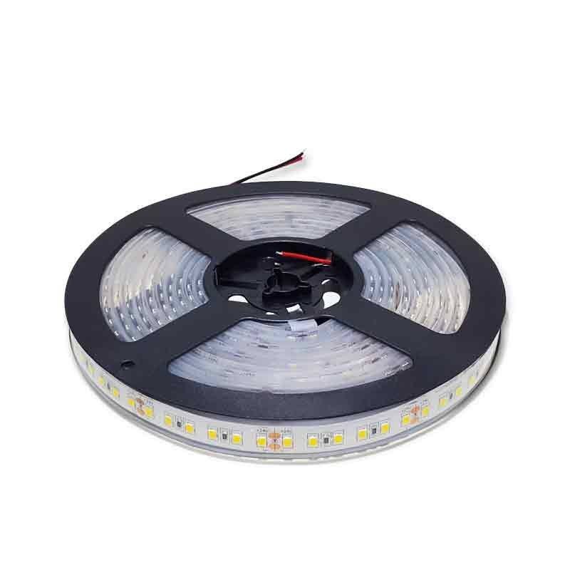 Ruban LED 24V DC spécial boucherie - 18W/m - IP67 - Bandeau 5 mètres - 120ch/m