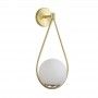 lampe murale globe