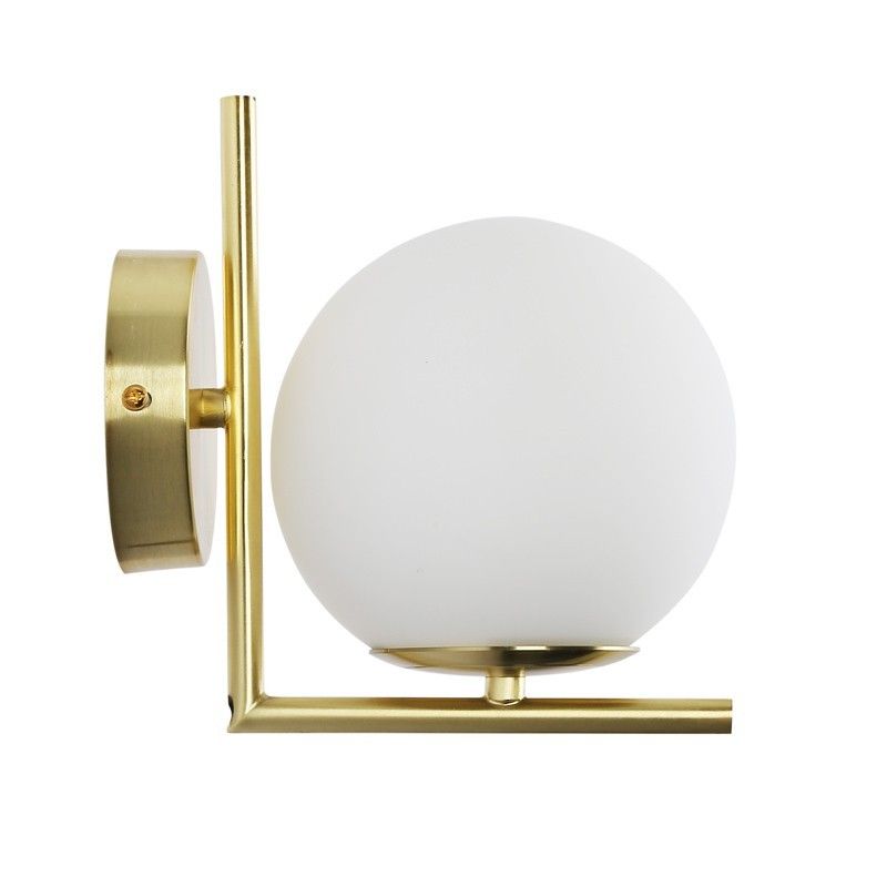 Lampe murale boule de cristal "Margaret" Lampe murale boule de cristal "Margaret"