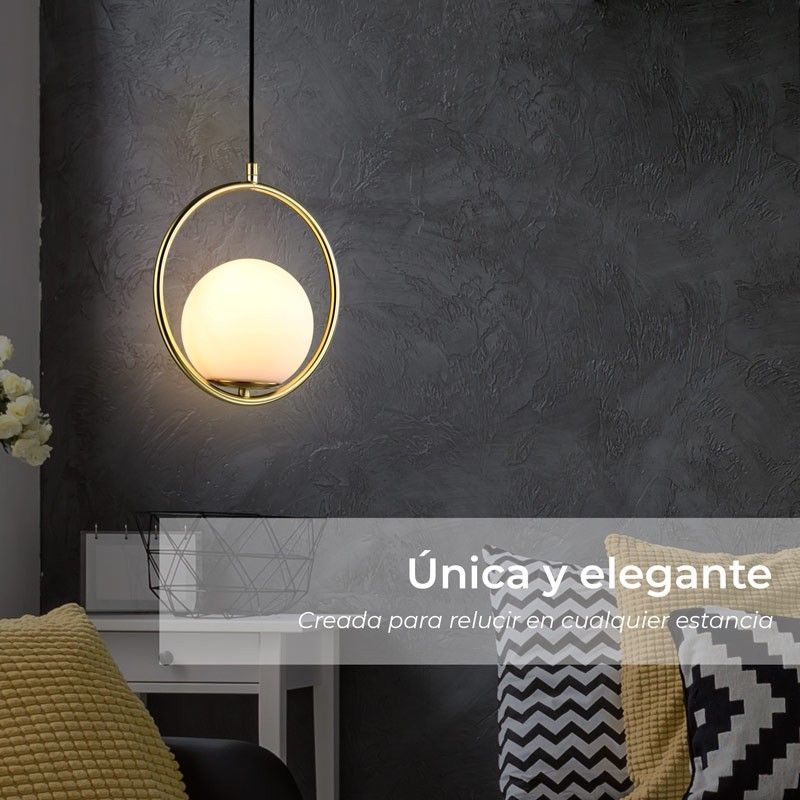 Lampe suspendue boule de cristal Lampe suspendue boule de cristal