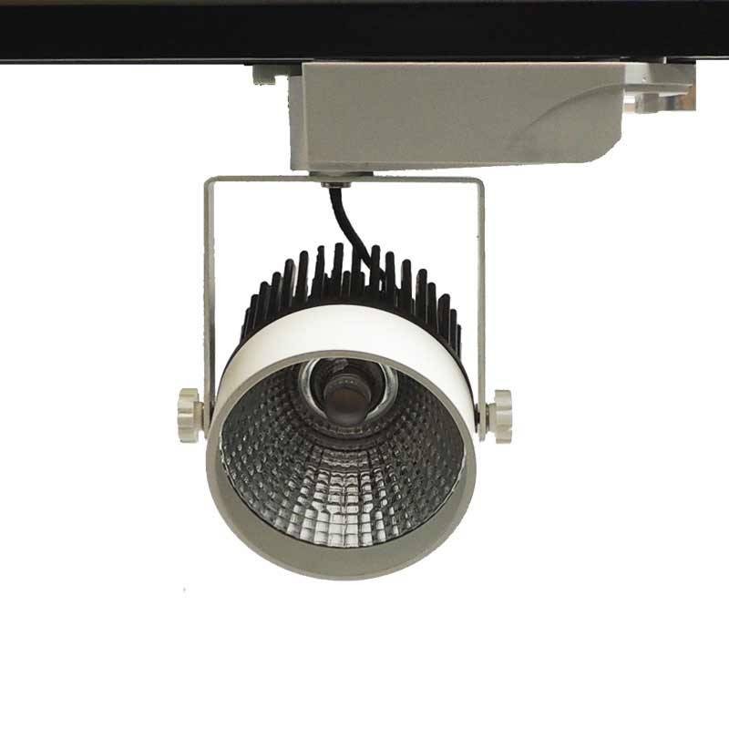 Projecteur LED pour rail Monophasé 12W