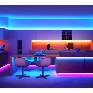 Bande LED RVB connectée 5 m, Réglettes et rubans LED