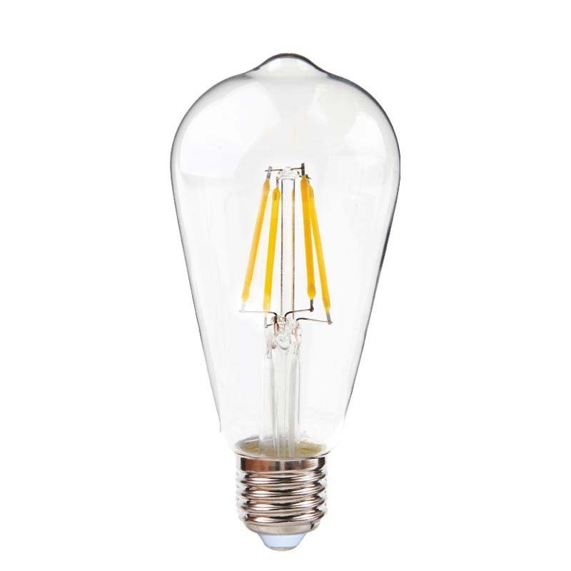 Ampoule à filament LED ST64 Retro Vintage 6W E27