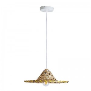 Lampe suspendue en osier "DIDO"