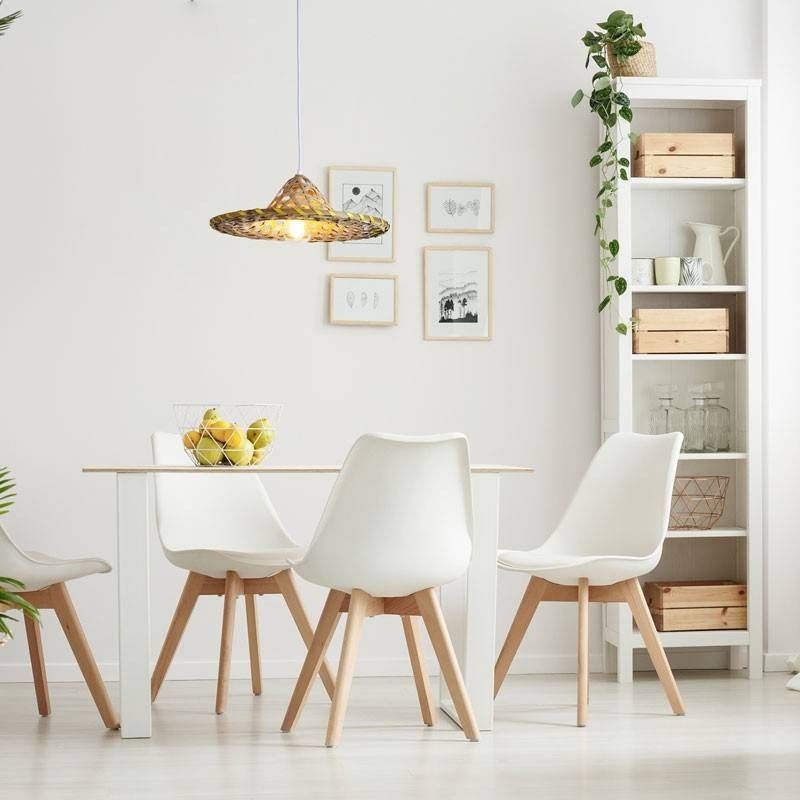 Lampe suspendue en osier "DIDO"