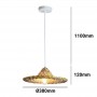 Lampe suspendue en osier "DIDO"