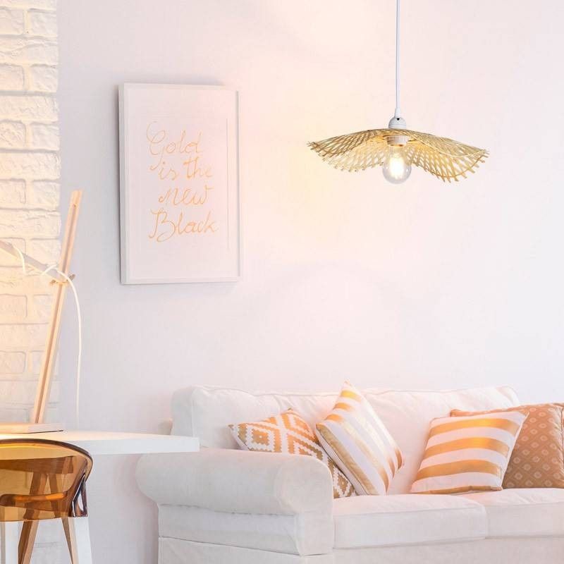 Suspension en osier "LISA"