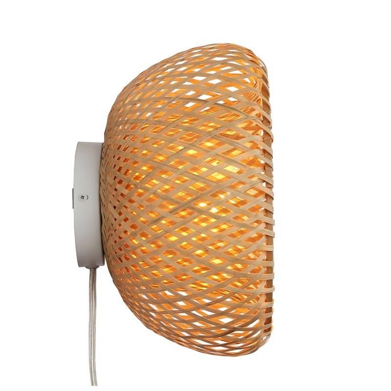 Luminaire en fibre naturelle