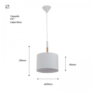 dimension luminaire scandinave