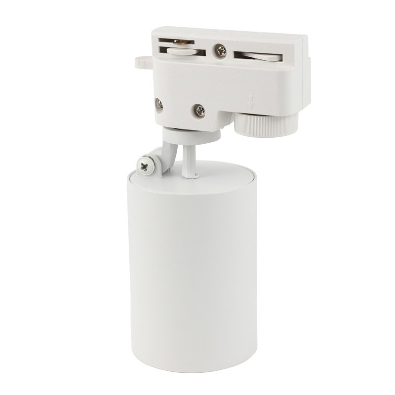 Spot GU10 orientable pour rail monophasé Spot GU10 orientable pour rail monophasé