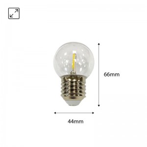 Ampoule LED à filament décorative 1W E27