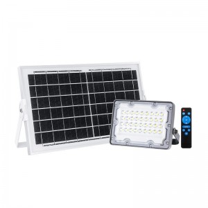 Projecteur solaire LED étanche détecteur lumière avec télécommande 200 W