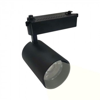 PROJECTEUR LED POUR RAIL MONOPHASÉ 45º 30W PROJECTEUR LED POUR RAIL MONOPHASÉ 45º 30W