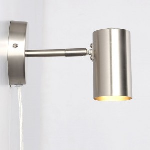 lampe chrome