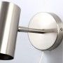 lampe murale chrome