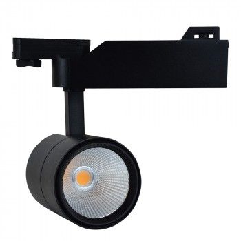 SPOT LED RAIL MONOPHASÉ 25W (COB HONGLITRONIC) DRIVER PHILIPS ANGLE 45º SPOT LED RAIL MONOPHASÉ 25W (COB HONGLITRONIC) DRIVER PHILIPS ANGLE 45º