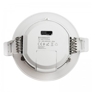 Spot encastrable salle de bain ip44 dimmable LED 7W 